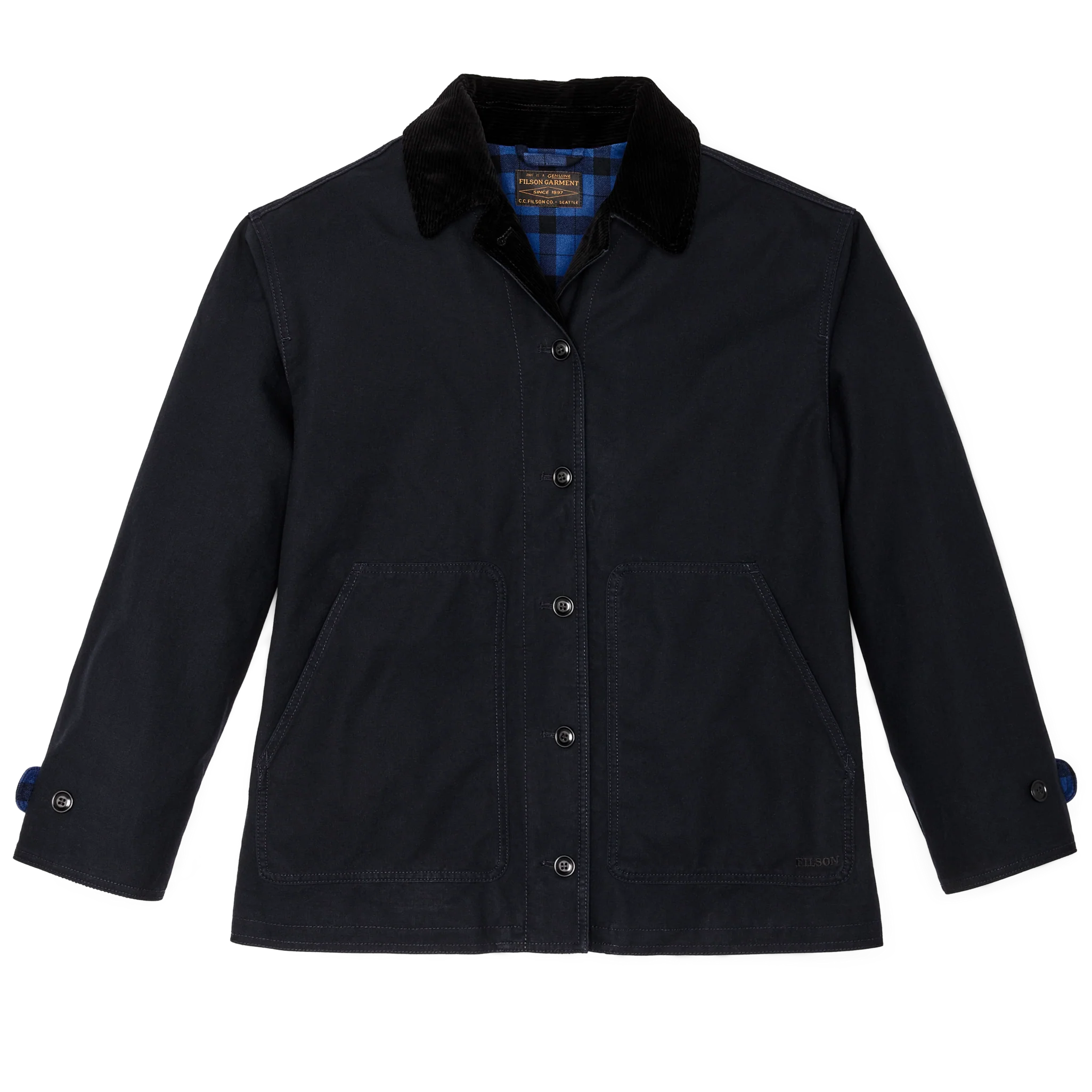 Women's Dry Tin Barn Coat - Navy