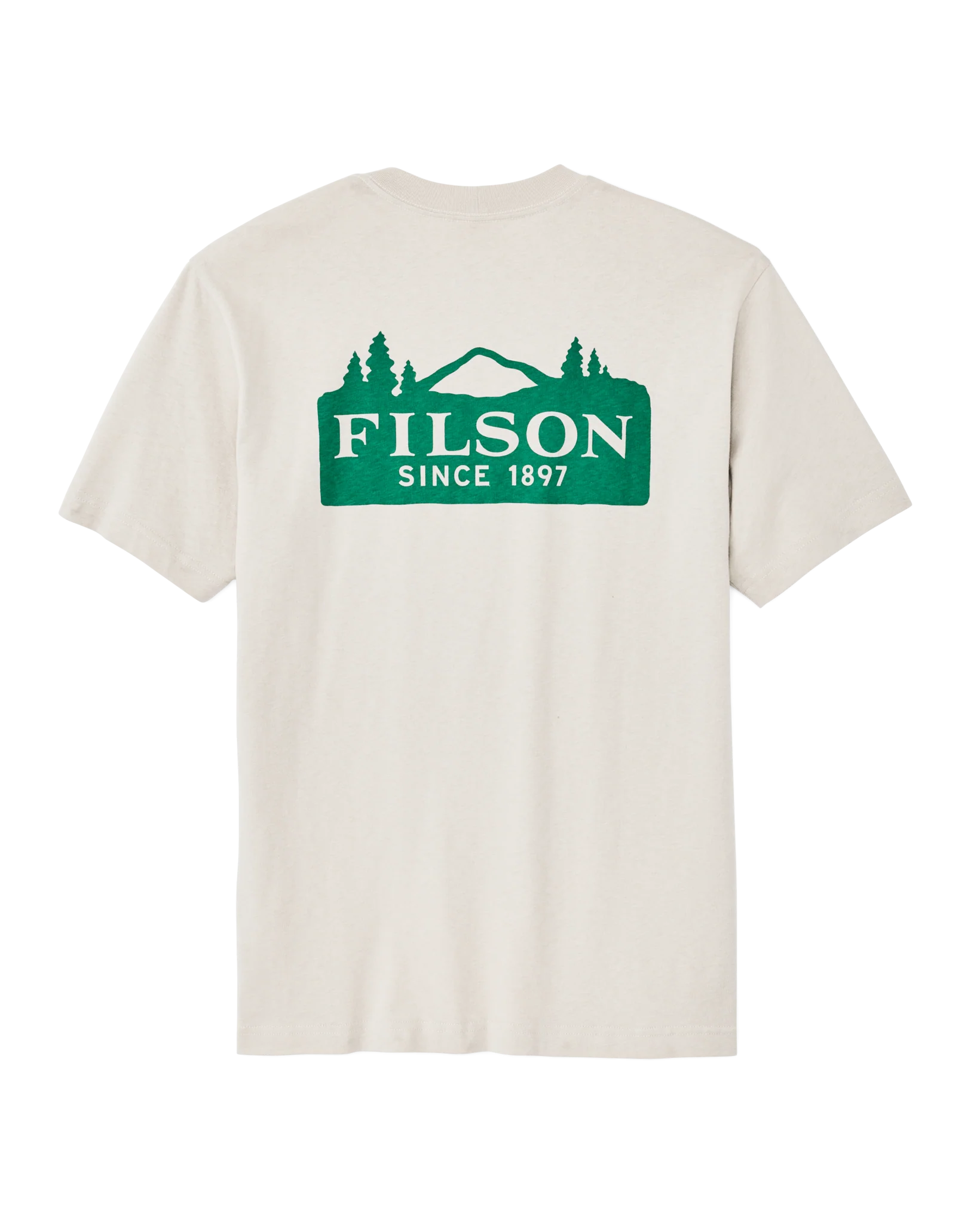Frontier Logo T-shirt - Cliff Gray / Scenic Mark