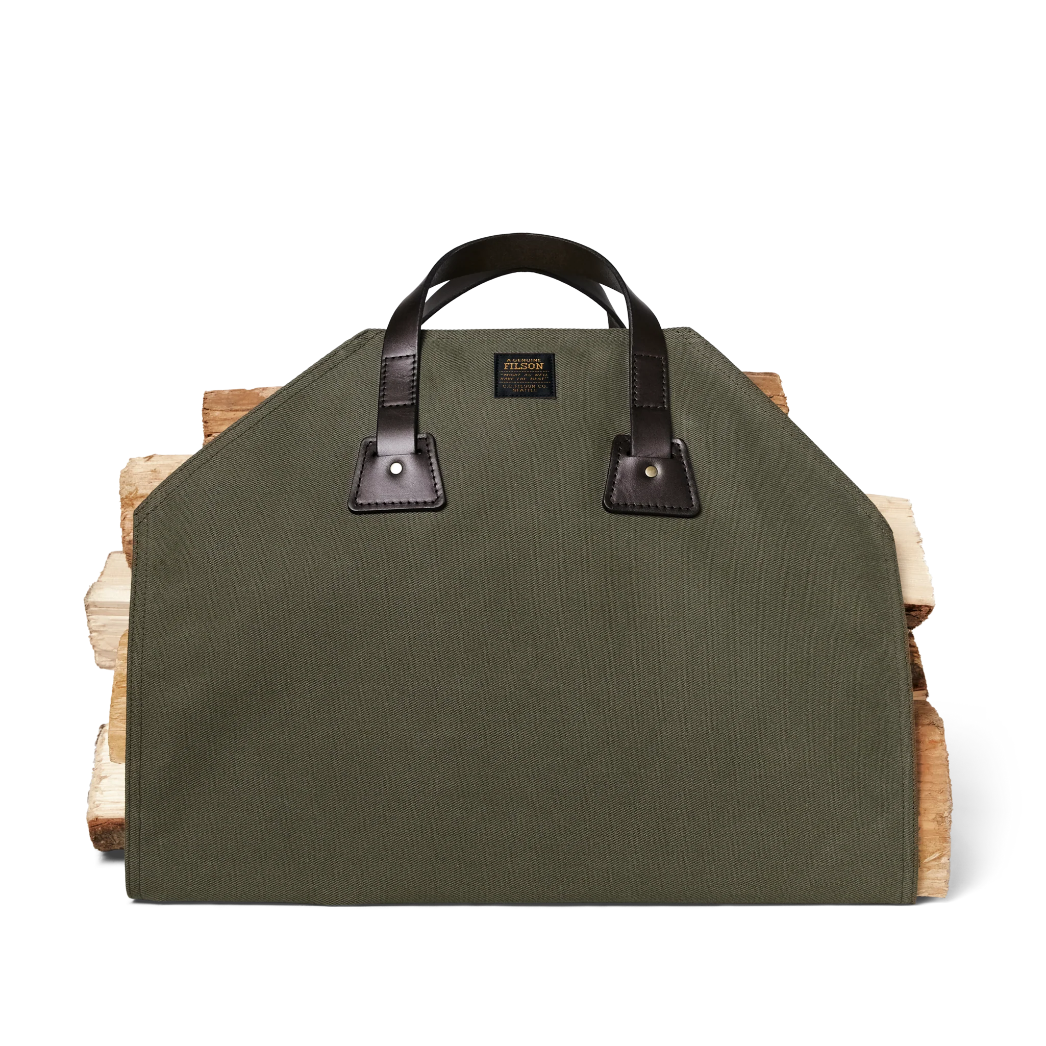Log Carrier - Otter Green