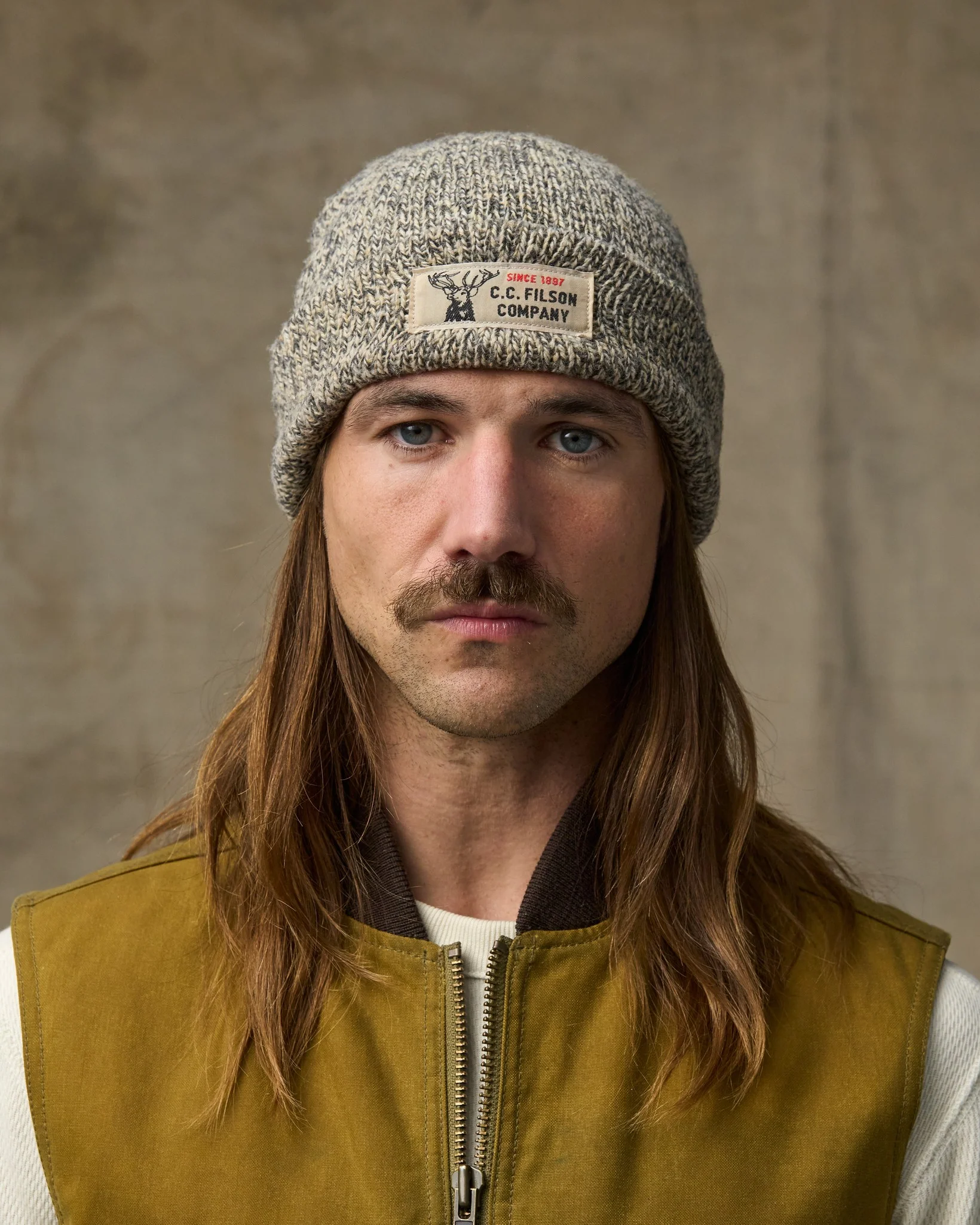 Lined Ragg Wool Beanie - Charcoal Heather