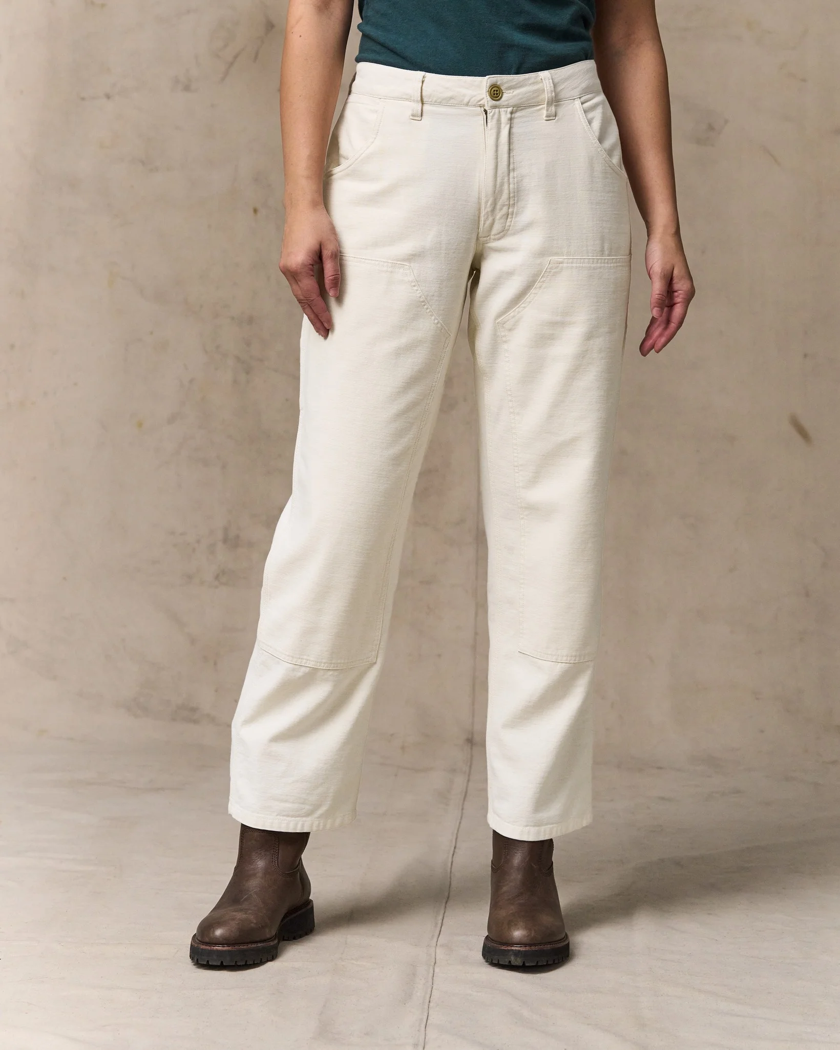 Women's Field Double-Front Pants - Natural Seed
