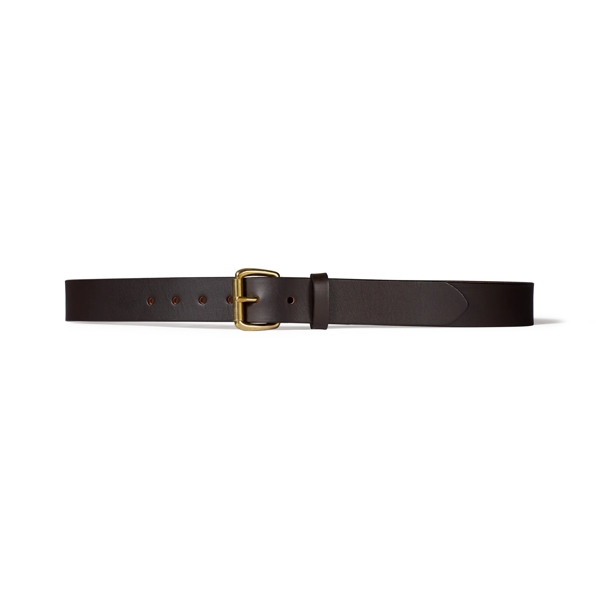 1-1/4 Bridle Leather Belt - Brown Leather
