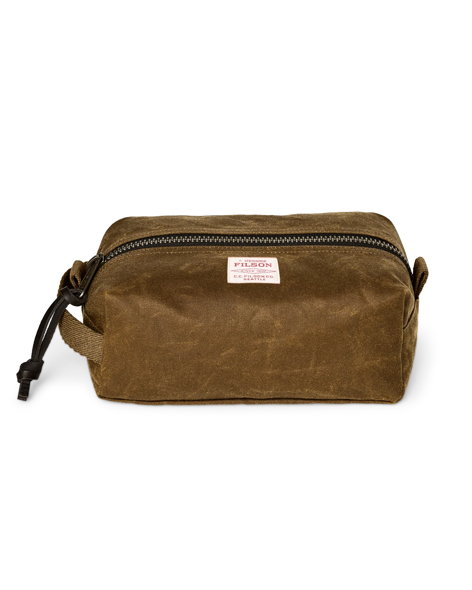 Tin Cloth Dopp Kit - Dark Tan
