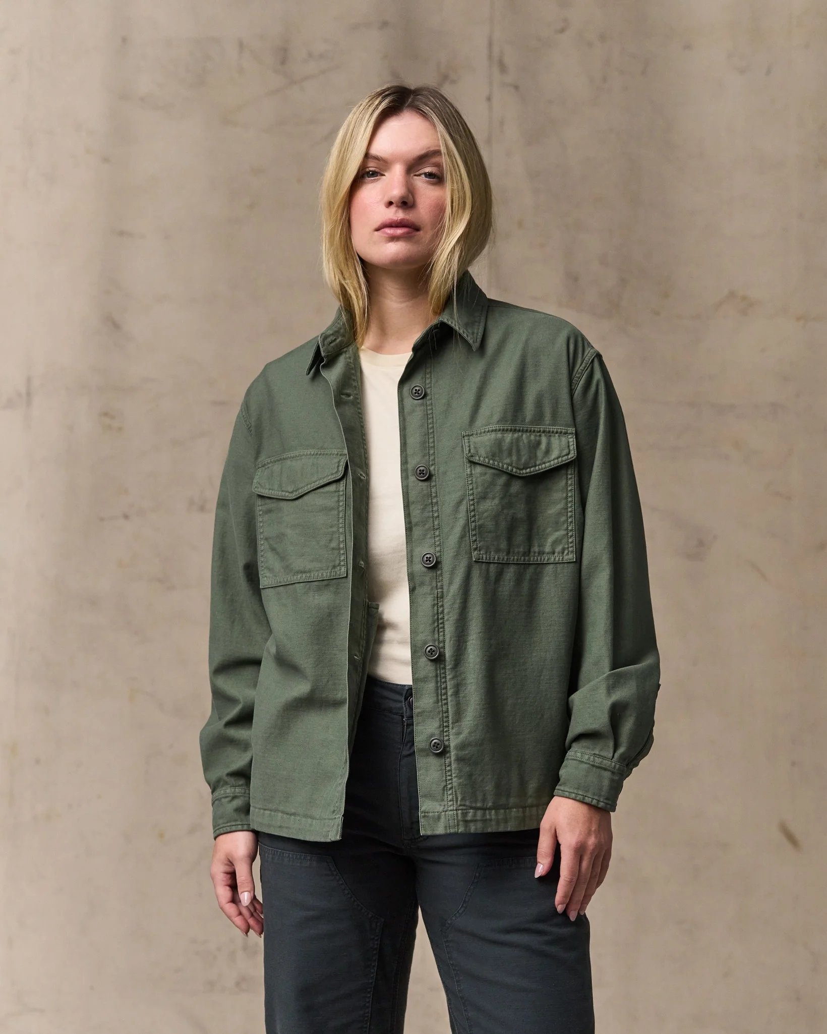 Women's Field Jac-Shirt - Service Green