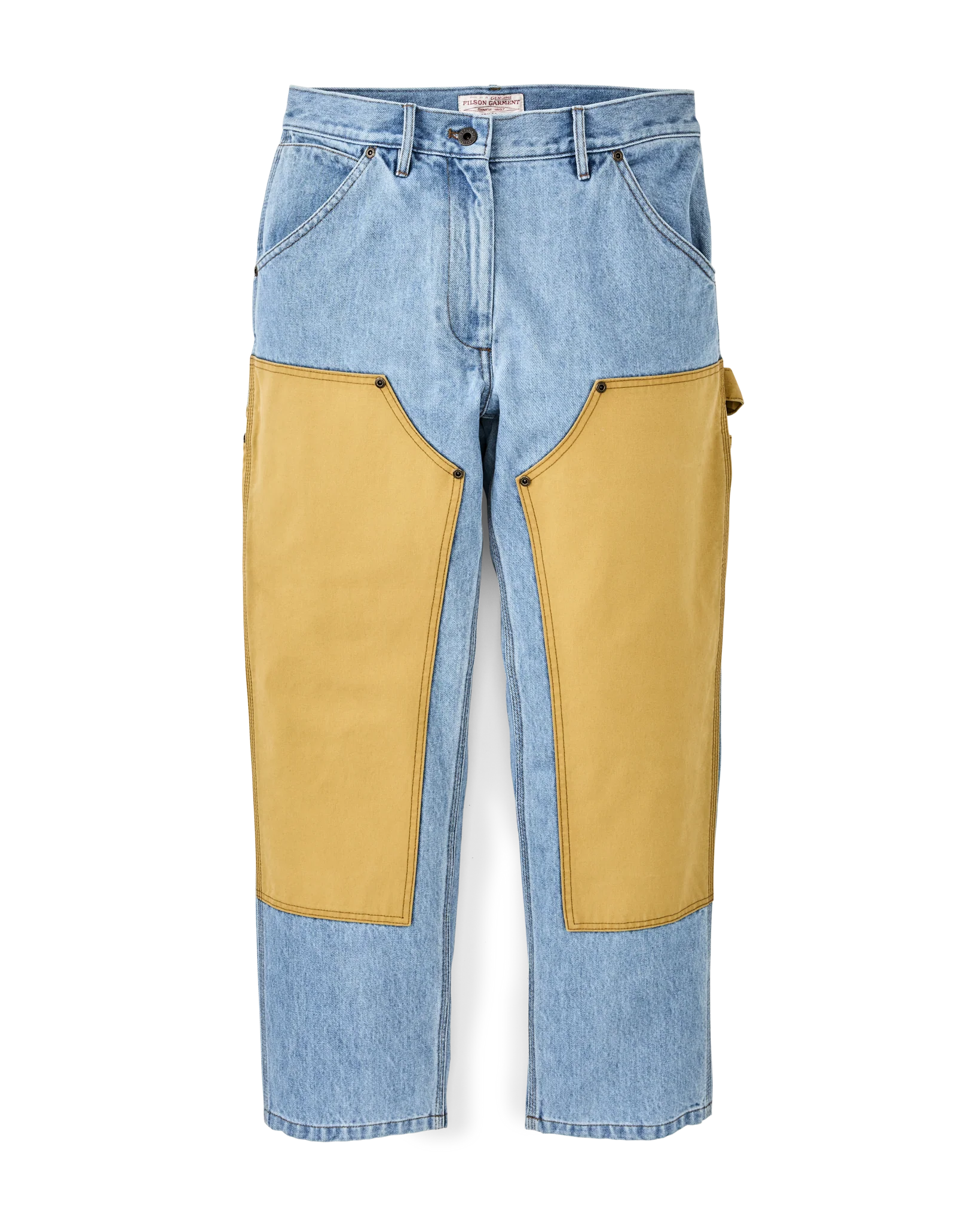 Women's 13-oz. Work Jeans - Stone Wash Indigo