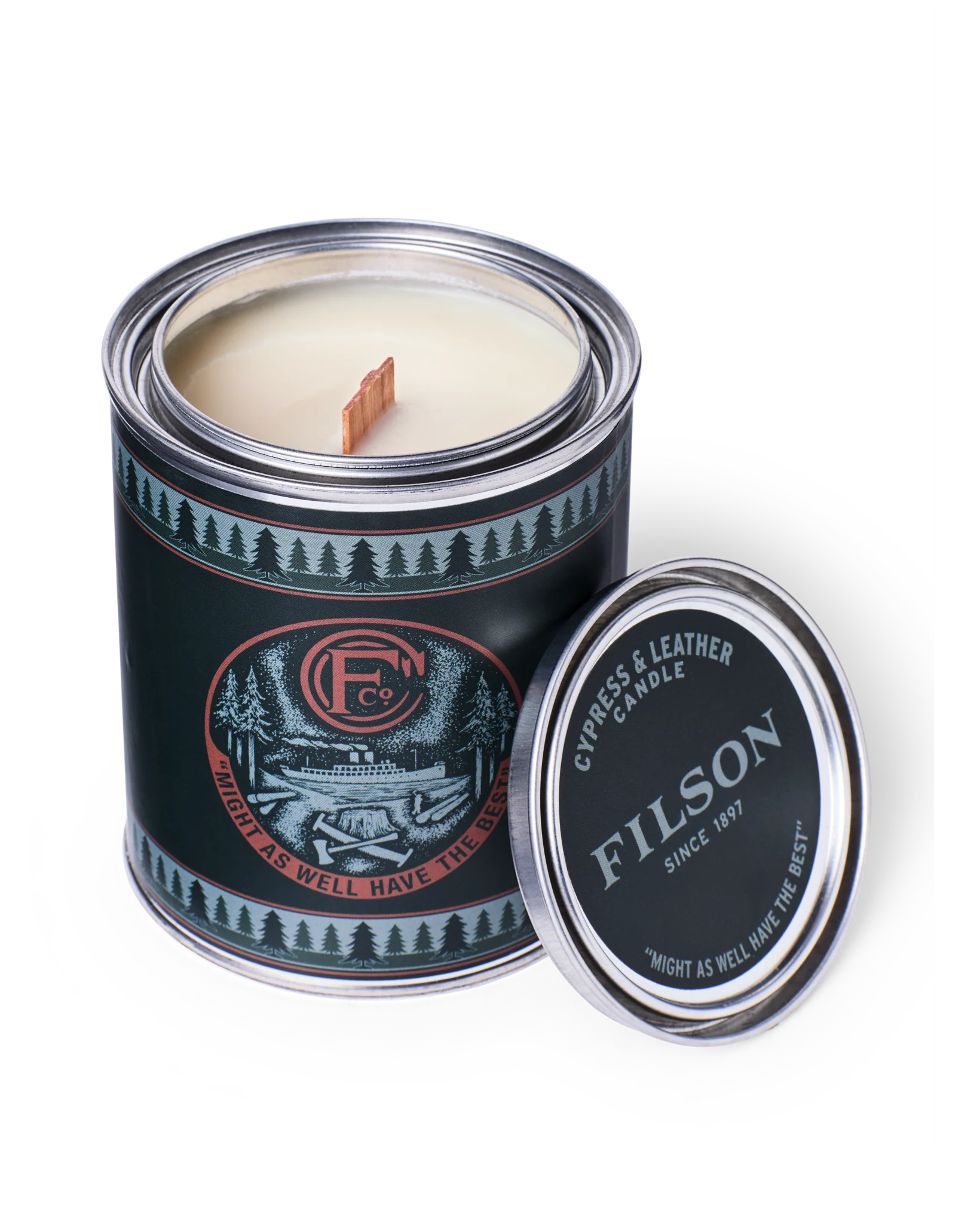 Filson Cypress And Leather Candle  - No Color